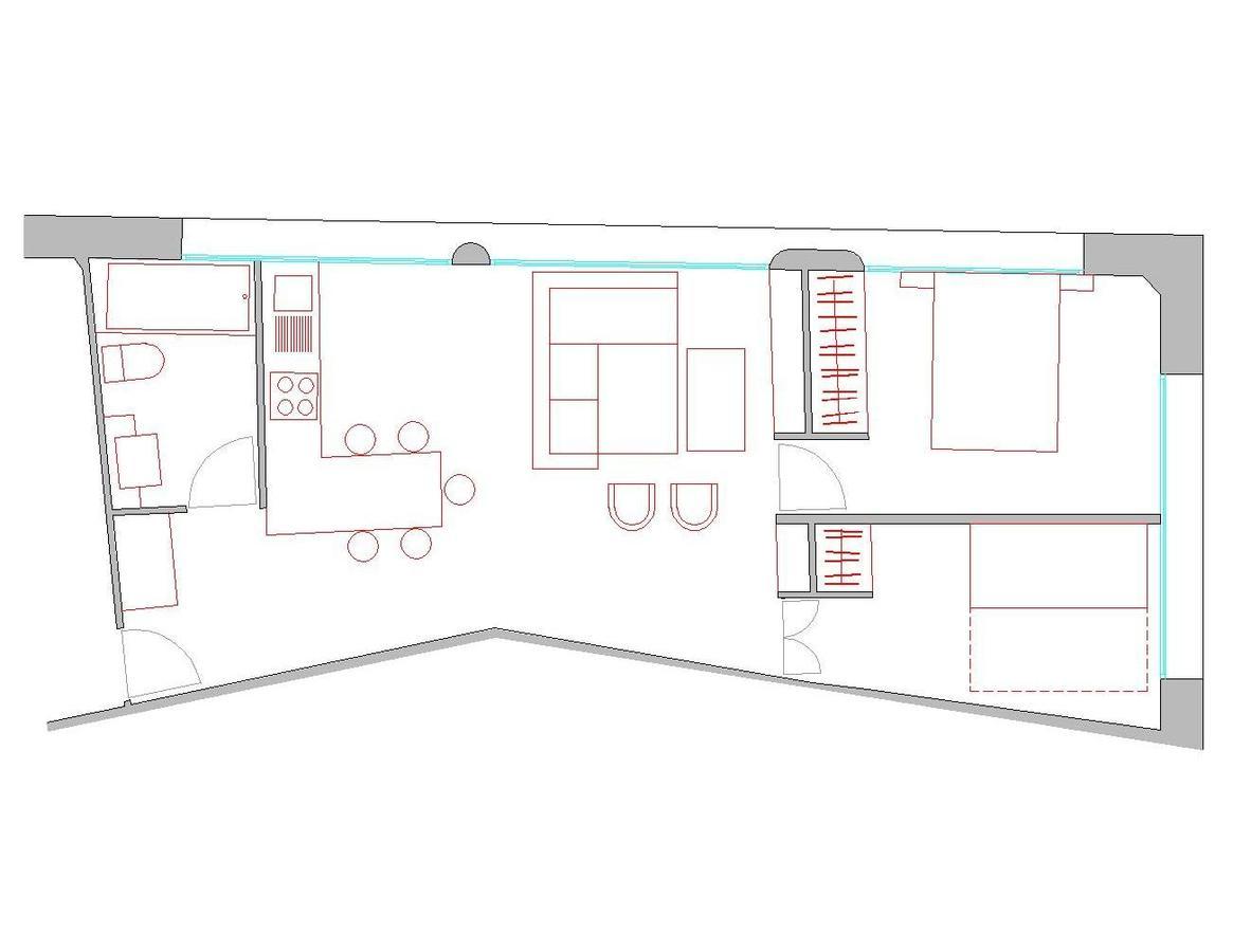 Apartamentos Calle Rosario Sevilla Værelse billede